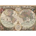 Art Puzzle Antike Weltkarte