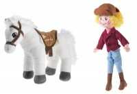 Ein Angebot für Bibi und Tina - Puppe Bibi und Pferd Sabrina im Set  heunec aus Puppen > Stoffpuppen - jetzt kaufen. Lieferzeit 2 Tage.