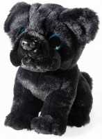 BLACK PETS Mops - Plüschtier Hund