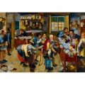 Bluebird Puzzle Pieter Brueghel the Younger - The Tax-collector's Office, 1615