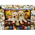 Bluebird Puzzle Two Travel Puppies