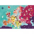 Clementoni Exploring Maps : Europe - Monuments + People