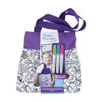 Colour-Me Tasche, lila - Kindertasche zum Anmalen
