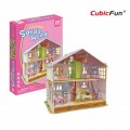 Cubic Fun 3D Puzzle - Sara's Home (Schwierigkeit: 4/6)