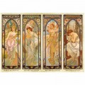 DToys Alphonse Mucha: Die Momente des Tages