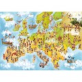 DToys Cartoon Collection - Europakarte