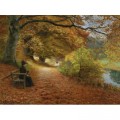 DToys Hans Andersen Brendekilde: A Wooded Path in Autumn