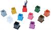 Farbige Montessori Stiftständer, 11 Stück im Set