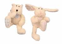 Ein Angebot für Hundespielzeug Bär und Hase beige Sonstige aus Tierbedarf > Hundespielzeug - jetzt kaufen. Lieferzeit 1-2 Tage.