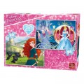 King International 2 Puzzles - Disney Princess