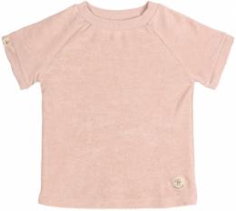 Lässig Frottee T-Shirt 62/68 powder pink