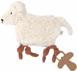 Lässig Schmusetuch mit Schnullerhalter Tiny Farmer Sheep