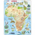 Larsen Rahmenpuzzle - Afrika (auf Englisch)