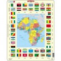 Larsen Rahmenpuzzle - Afrika (auf Niederlndisch)