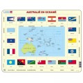 Larsen Rahmenpuzzle - Australien und Ozeanien (auf Niederlndisch)