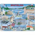 Larsen Rahmenpuzzle - Bratislava (auf Englisch)