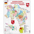 Larsen Rahmenpuzzle - Bundesland: Bremen and Niedersachen