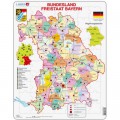 Larsen Rahmenpuzzle - Bundesland: Freistaat Bayern