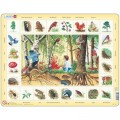 Larsen Rahmenpuzzle - Die Tiere aus dem Wald (Hollndisch)