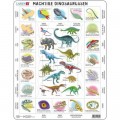 Larsen Rahmenpuzzle - Dinosaurier (auf Niederlndisch)