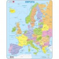 Larsen Rahmenpuzzle - Europa (auf Russisch)