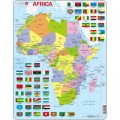 Larsen Rahmenpuzzle - Political Map of Africa (Italian)