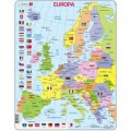 Larsen Rahmenpuzzle - Political Map of Europe (Spanish)