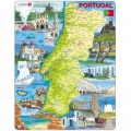 Larsen Rahmenpuzzle - Portugal (auf Portugiesisch)