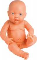 Neugeborenen-Puppe 42cm Boy weiss