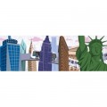 New York Puzzle Company XXL Teile - Travels Thru New York City