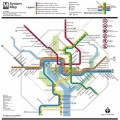 New York Puzzle Company XXL Teile - Washington DC Subway