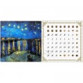 Pintoo Puzzle-Kalender - Van Gogh - Sternennacht ber der Rhone