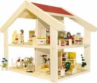 Ein Angebot für Puppenhaus Filius, ohne Möbel und Zubehör natur/rot Rülke Holzspielzeug aus Puppen > Puppenhäuser und Zubehör > Puppenhäuser - jetzt kaufen. Lieferzeit 4-7 Tage.