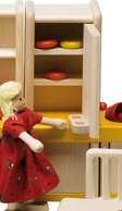 Puppenhausmöbel Küche Filius, Kühlschrank