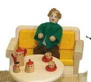 Ein Angebot für Puppenhausmöbel Wohnzimmer Filius, Sofa natur/gelb Rülke Holzspielzeug aus Puppen > Puppenhäuser und Zubehör > Puppenhausmöbel - jetzt kaufen. Lieferzeit 3-5 Tage.