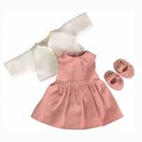 Puppenkleid rosa mit Jacke - Puppenkleidung für Puppen von Egmont Toys
