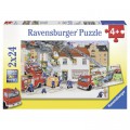 Ravensburger 2 Puzzles - Bei der Feuerwehr