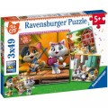 Ravensburger 3 Puzzles - 44 Cats
