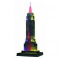 Ravensburger 3D Puzzle mit LED - Empire State Building bei Nacht - Night Edition