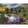 SunsOut Bigelow Illustrations - Campers Coming Home