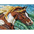 SunsOut Cynthie Fisher - Stained Glass Horse