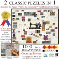 SunsOut Irv Brechner - Puzzle Combo: Counting Stitches
