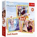 Trefl 3 Puzzles - Frozen 2