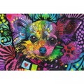 Trefl Wood Craft Holzpuzzle - Colorful Puppy