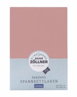 Zöllner Jersey Spannbetttuch 73-blush 70/140