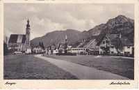 Ansichtskarte Marktplatz Anger, ein altes Original