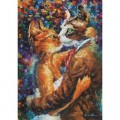 Art Puzzle Dance of the Cats in Love