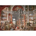 Art Puzzle Gallery With Views of Modern Rome, 1757