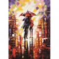 Art Puzzle Love Under The Umbrella