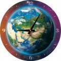 Art Puzzle Puzzle-Uhr - Die Welt